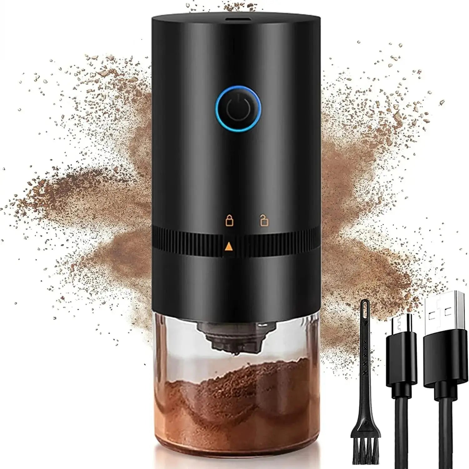 Coffee Grinder TYPE C USB Charge Professional Ceramic Grinding Core-1