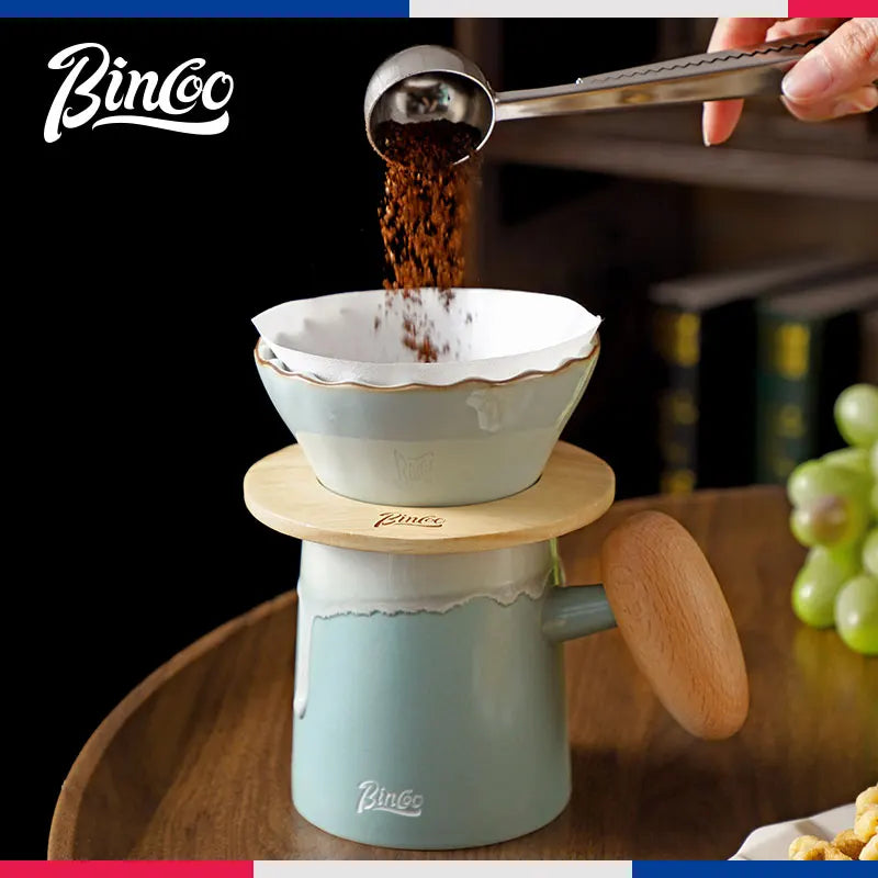 Pour Over Coffee Ceramic Coffee Pot Set, 200-400ml-3