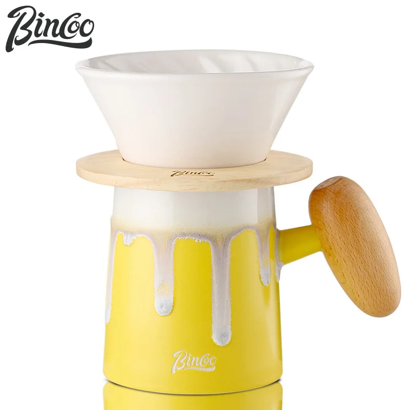 Pour Over Coffee Ceramic Coffee Pot Set, 200-400ml-1